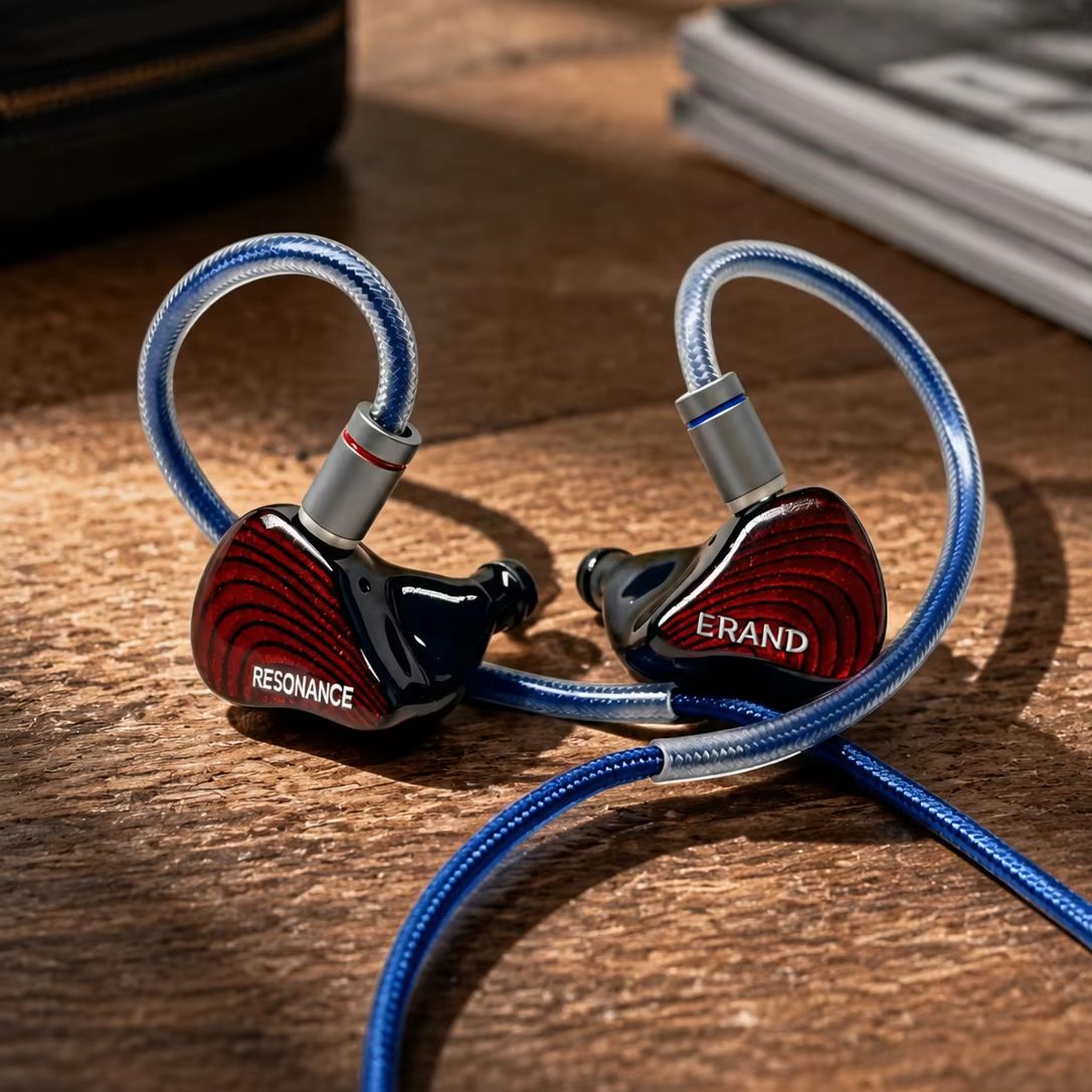 In Ear Monitor Iem - ERAND RESONANCE 5 RED 2DD+2BA+1MP Hybrid