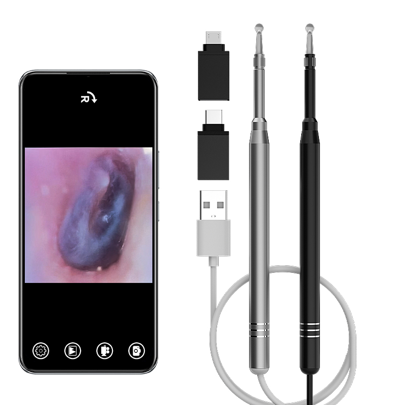 Usb C Earphone - TYPE-C Ohrreiniger Endoskop USB-C Ohr-Otoskop-Kamera 5,5