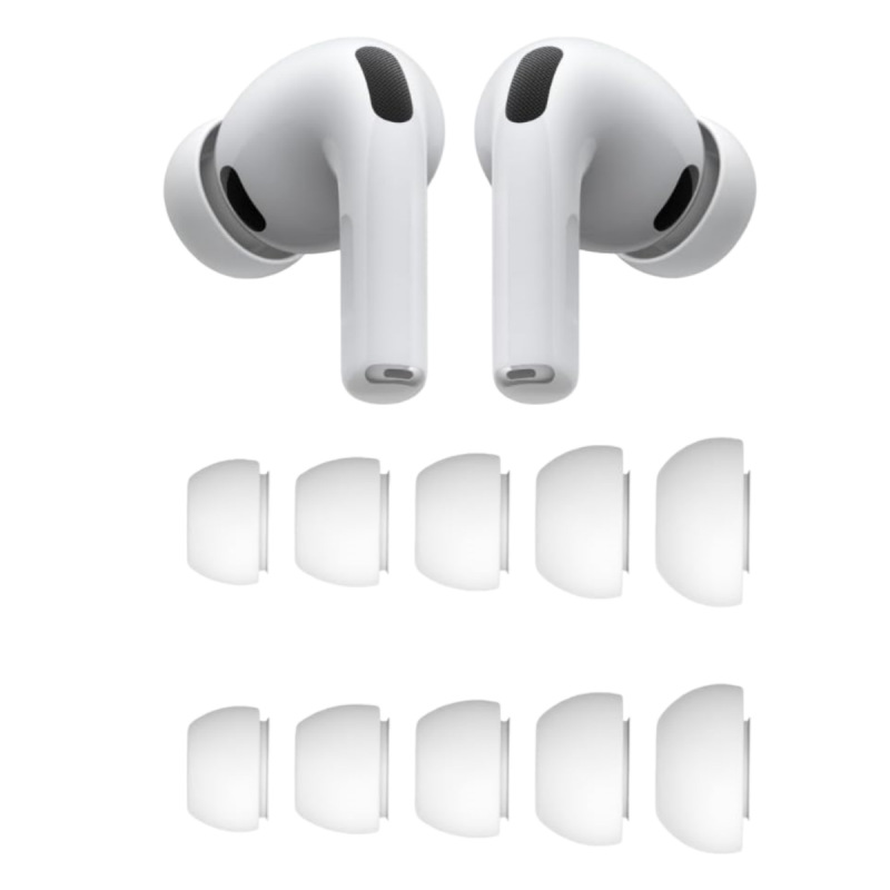Silicone Ear Tip Replacement - Umweltfreundliche Silikon-Ohrstöpsel-Adapter als Ersatz für Airpods