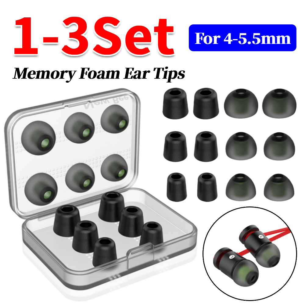 1-3er-Set Memory-Schaum-Ohrstö – Earphone Foam Tip Bewertung und Preis