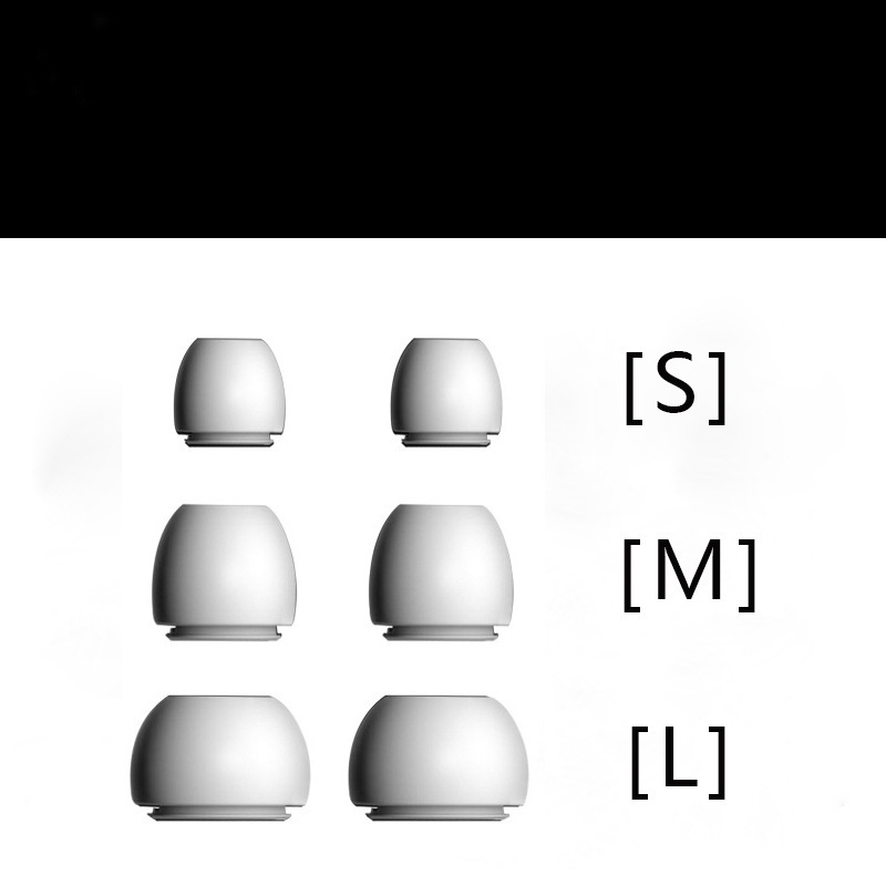 Weiße Silikon-Ohrstöpsel mit F – Silicone Ear Tip Replacement Bewertung und Preis