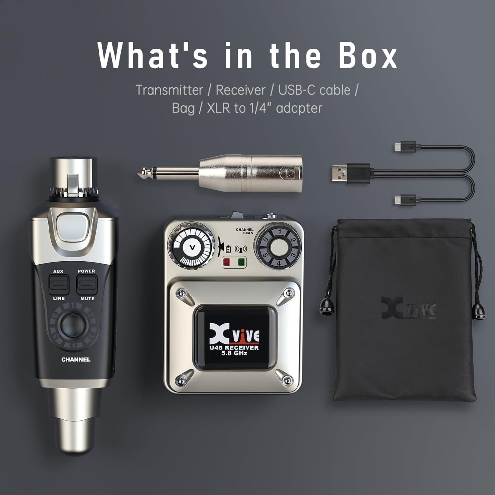 Xvive U45 Wireless In-Ear-Moni – In Ear Monitor Iem Bewertung und Preis
