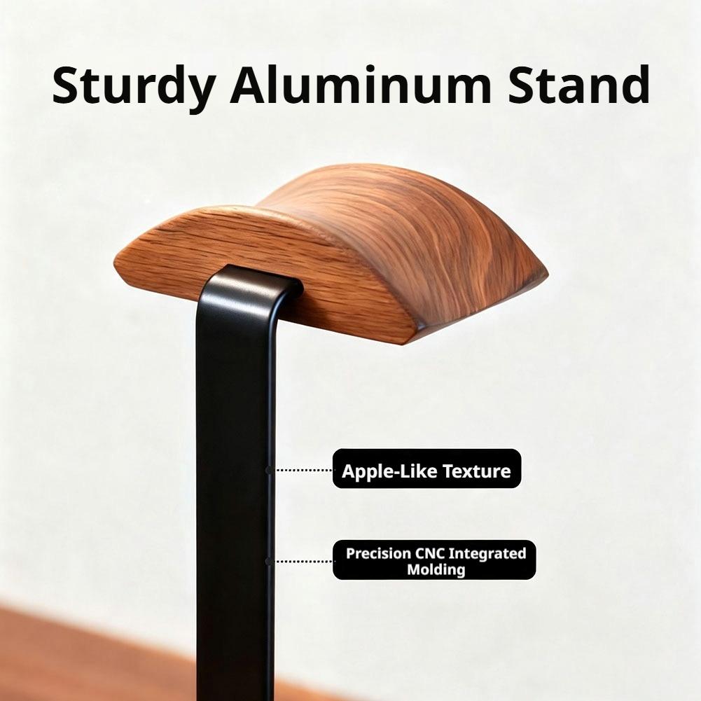 Walnuss-Kopfhörerständer zur A – Headphone Stand Desk Bewertung und Preis