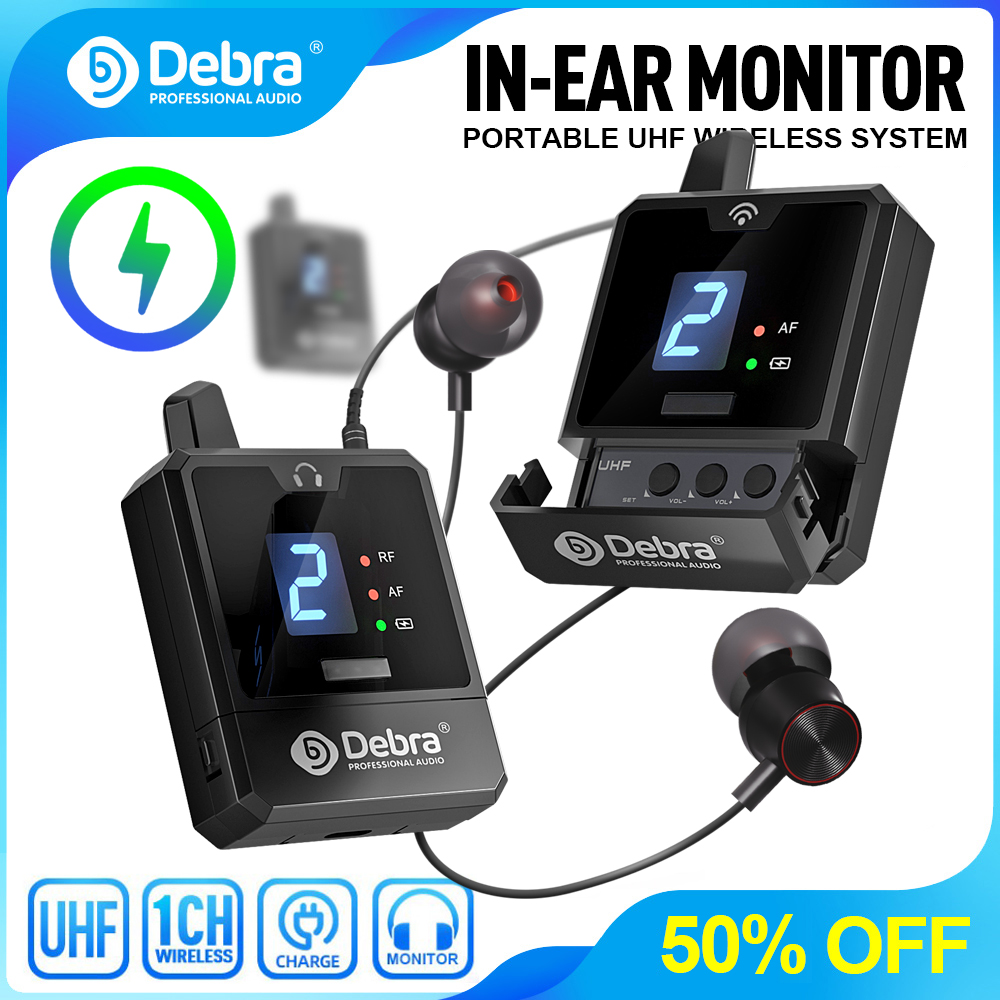 Debra UHF IEM Drahtloses In-Ea – In Ear Monitor Iem Bewertung und Preis