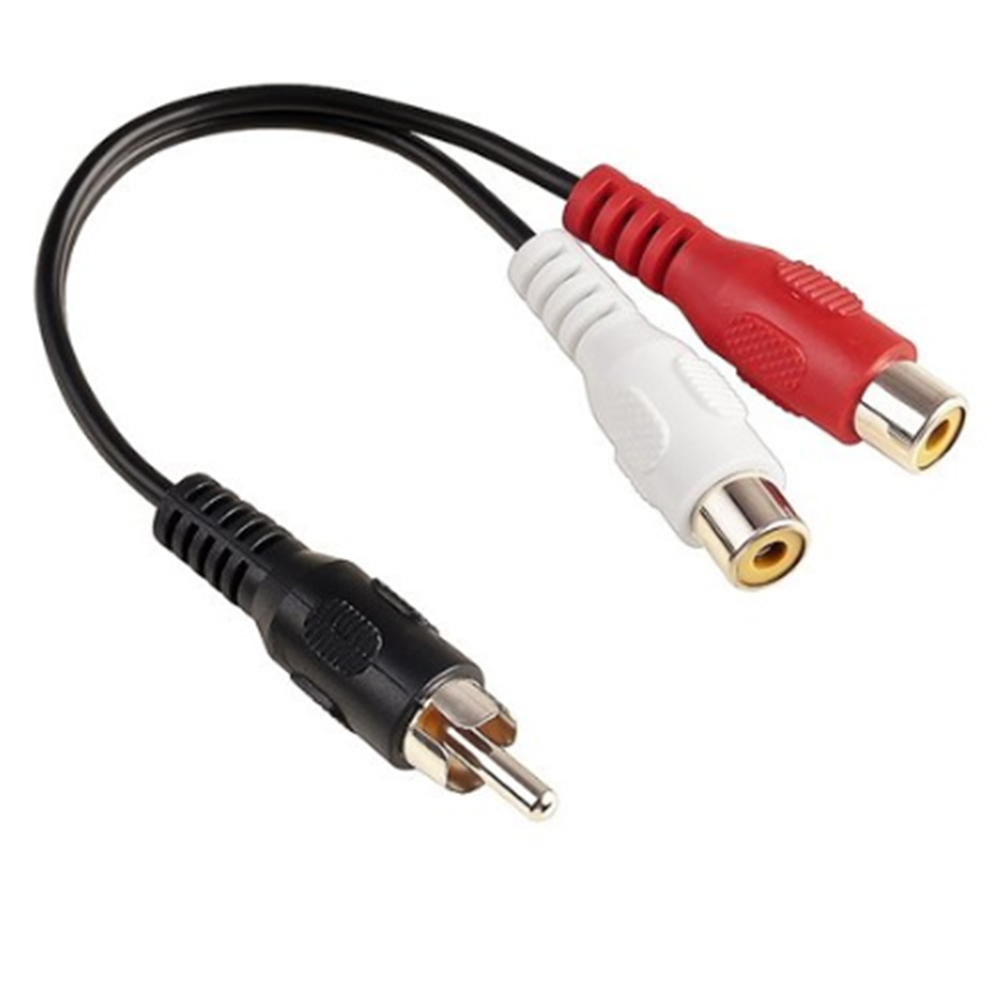 1 RCA-Stecker Mono auf 2 RCA-B – Audio Splitter Y Bewertung und Preis