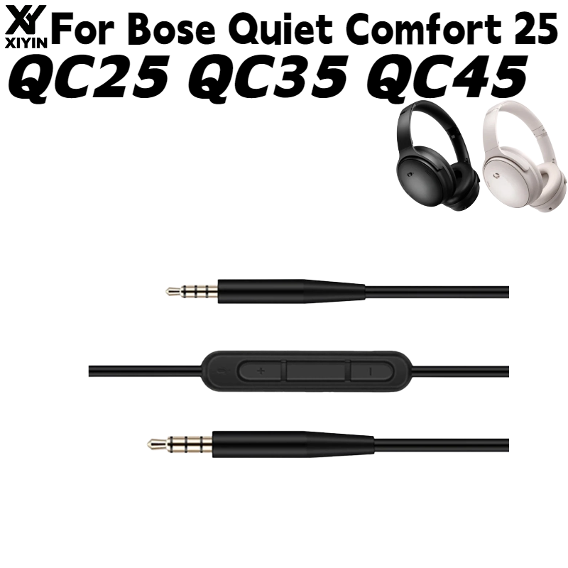 Plug-and-Play-Audiokabel mit 2 – Bose Headphone Qc45 Bewertung und Preis